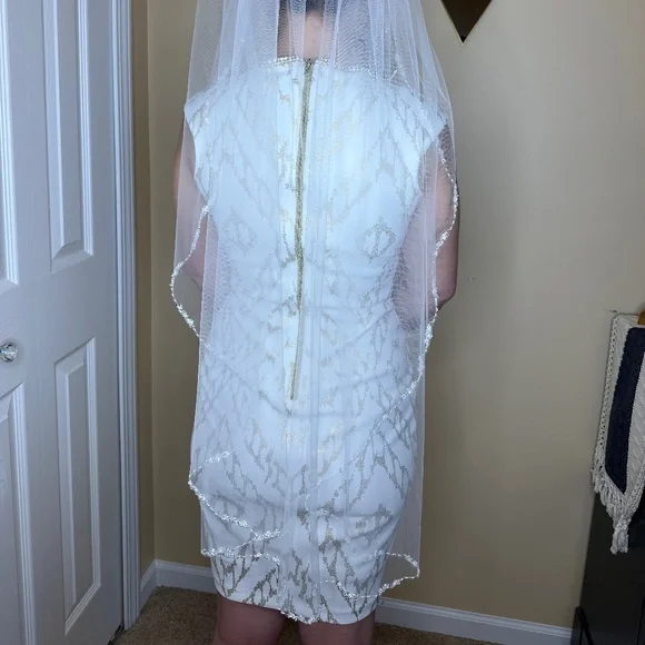 Mori Lee Madeline Gardner Bridal Veil **BRAND NEW** - Picture 11 of 15